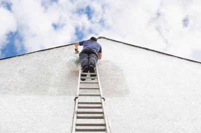 Peinture extérieure à Créhen — façades et ravalement